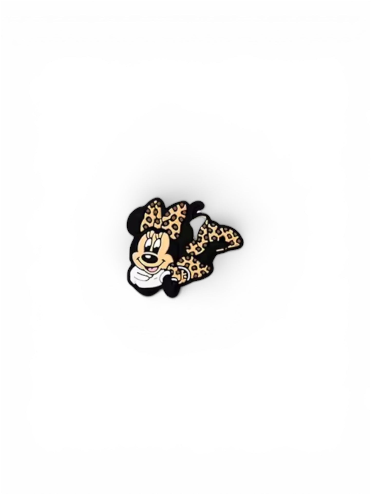Figura silicone Minnie leopardato