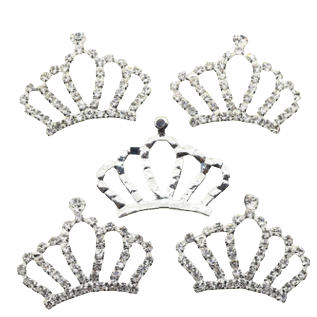 cabochon corona strass