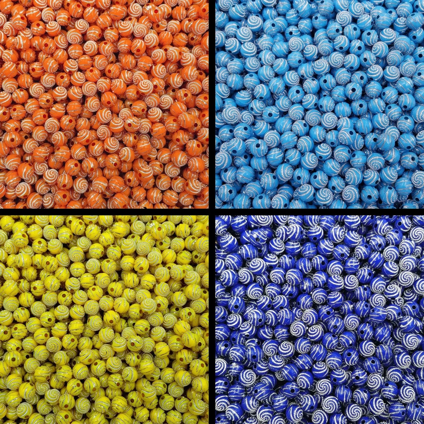 perline acrilico spirale