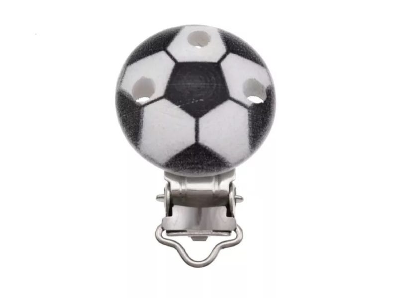 clip in legno calcio