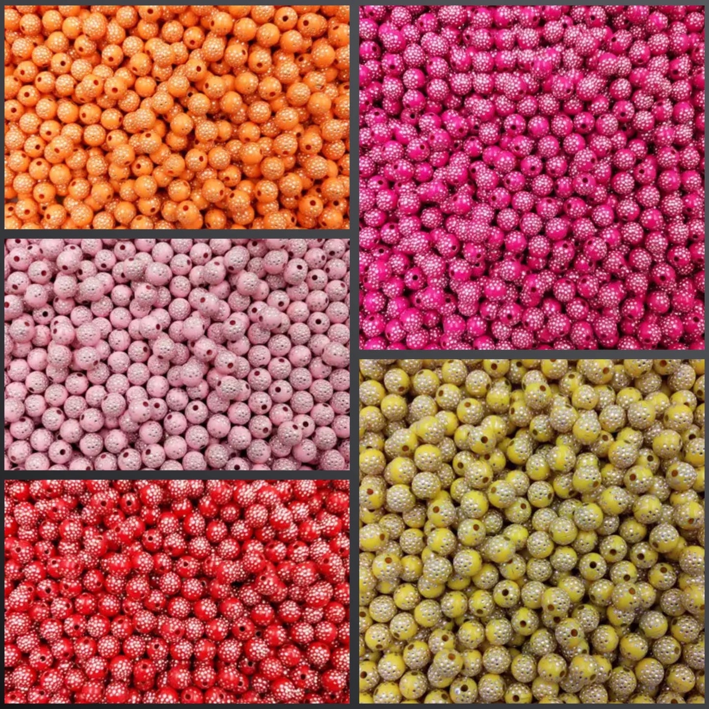 perline acrilico strass