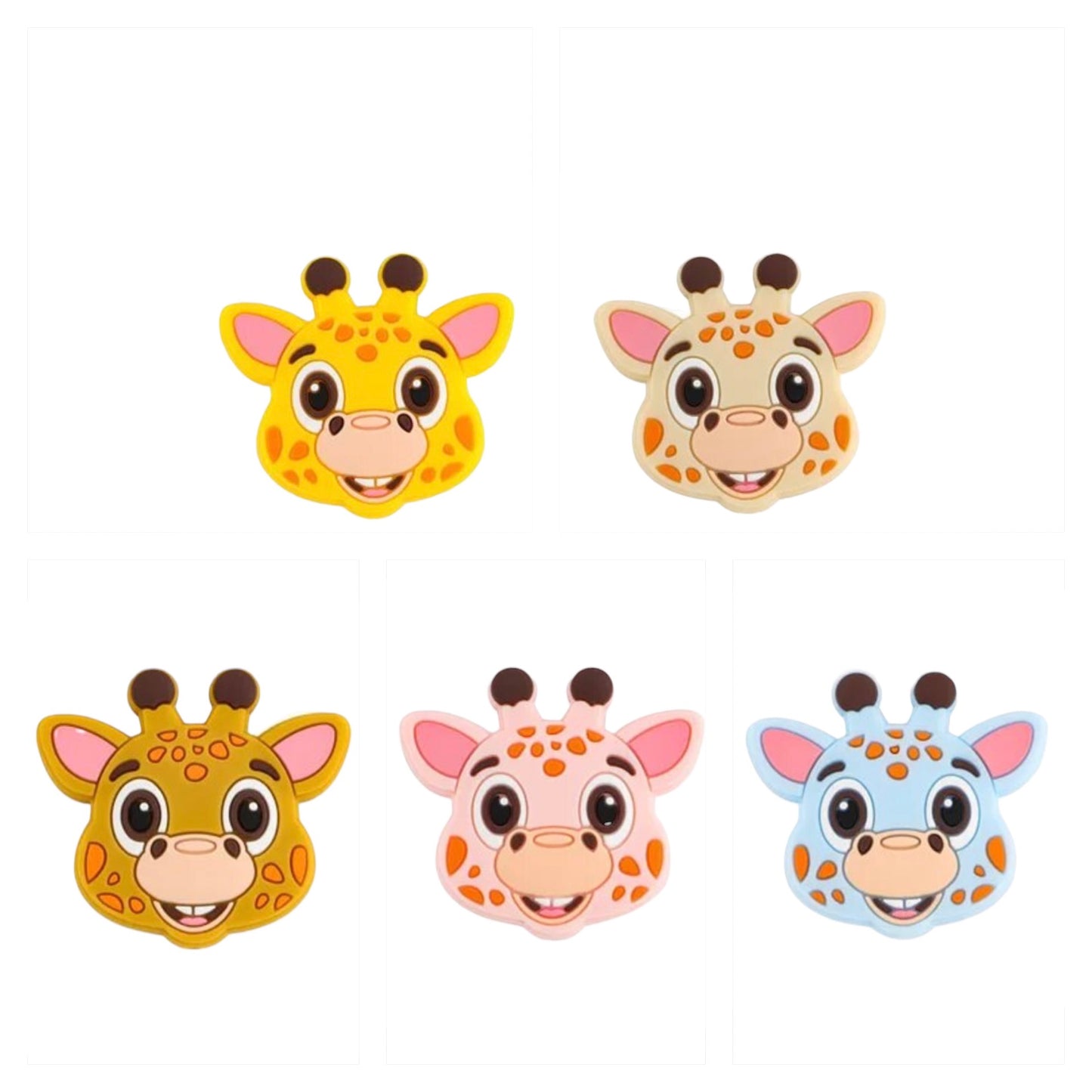 figura silicone giraffa