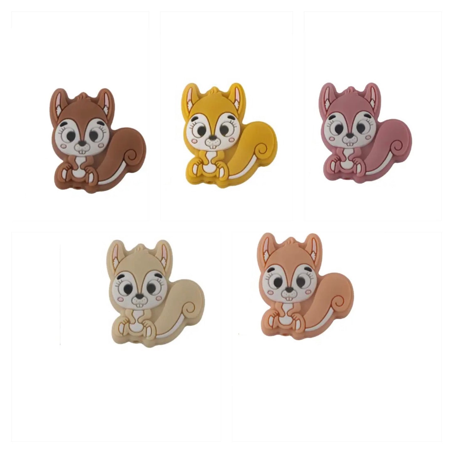 figura silicone scoiattolo