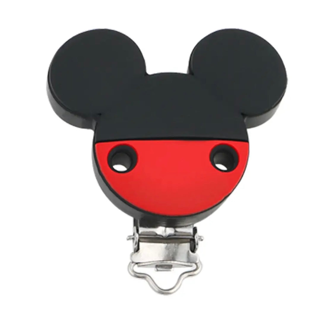 clip silicone topolino sagoma black