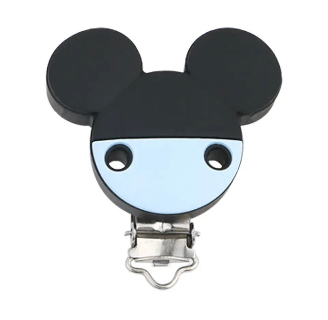 clip silicone topolino sagoma black