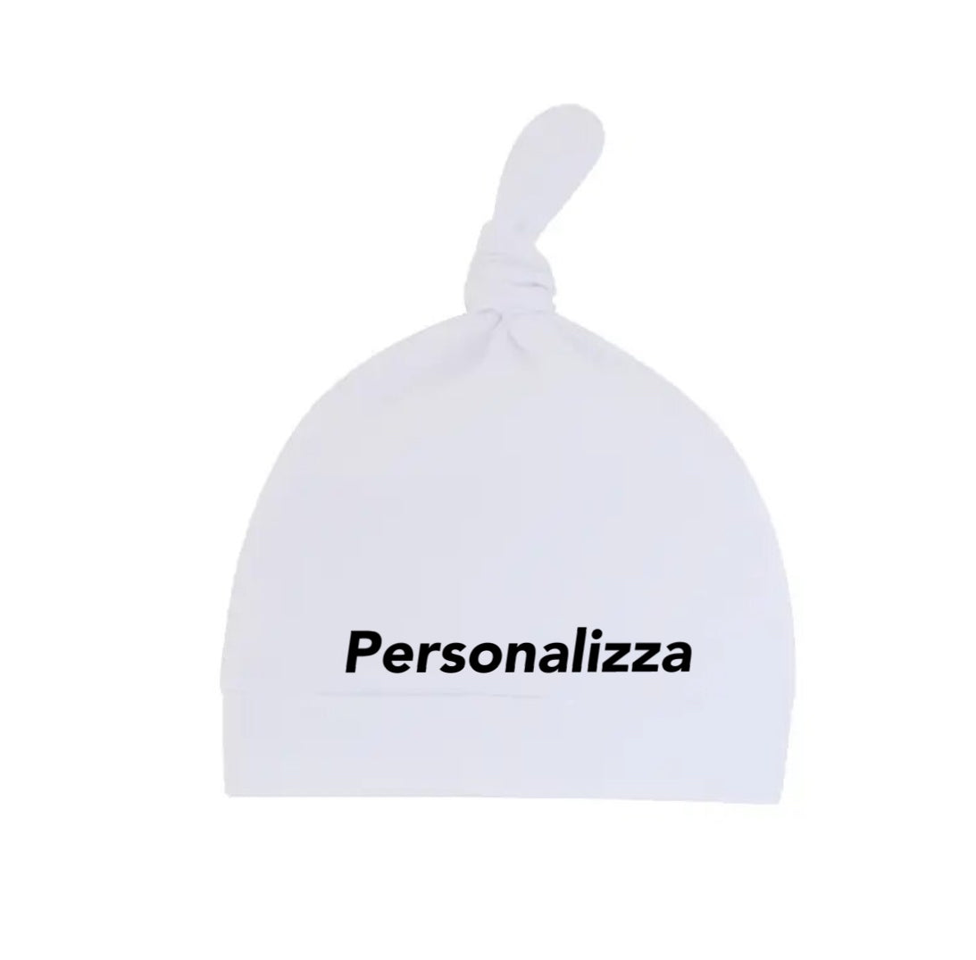 berretto neonato personalizzato