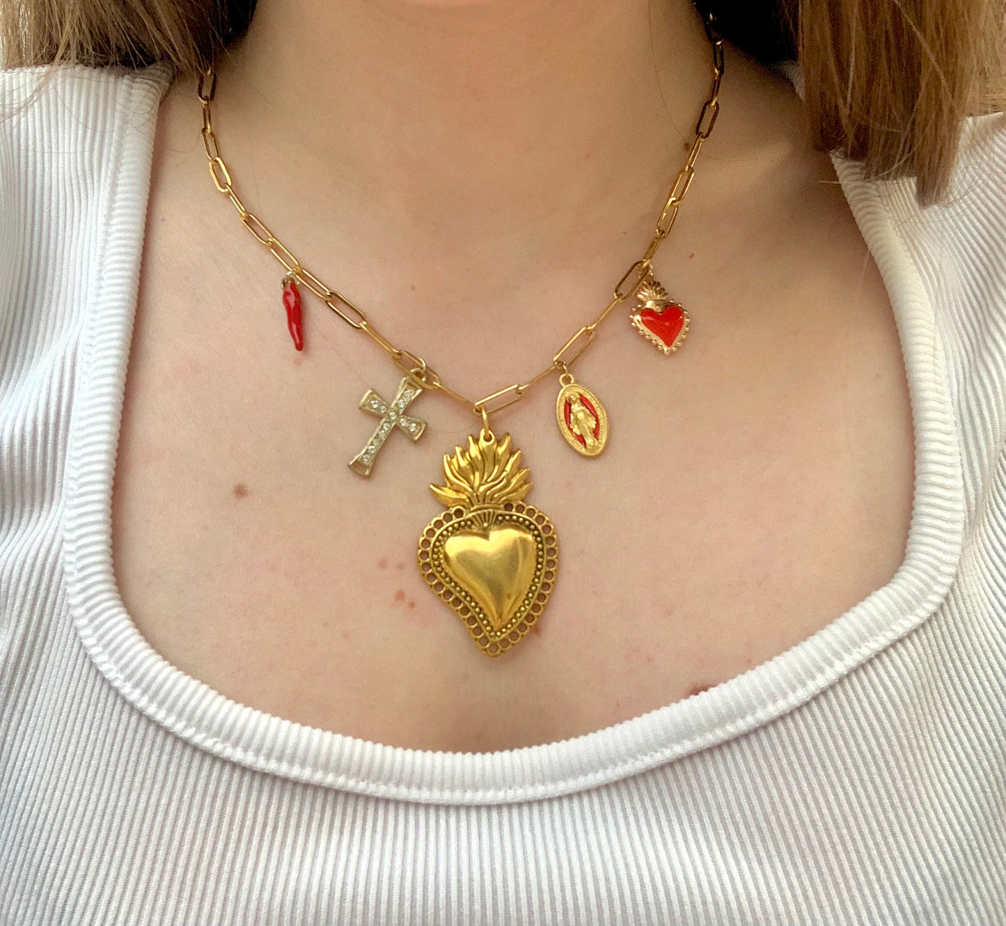 Collana sacro cuore