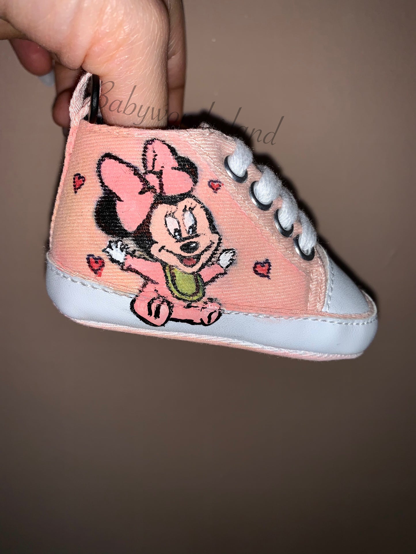 Scarpine dipinte a mano