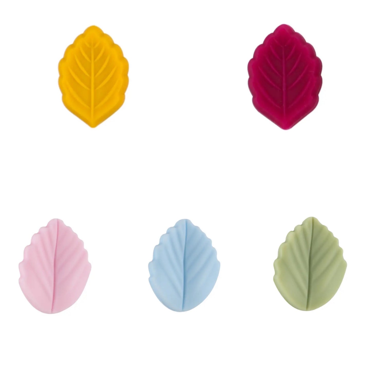 figura silicone foglia semplice