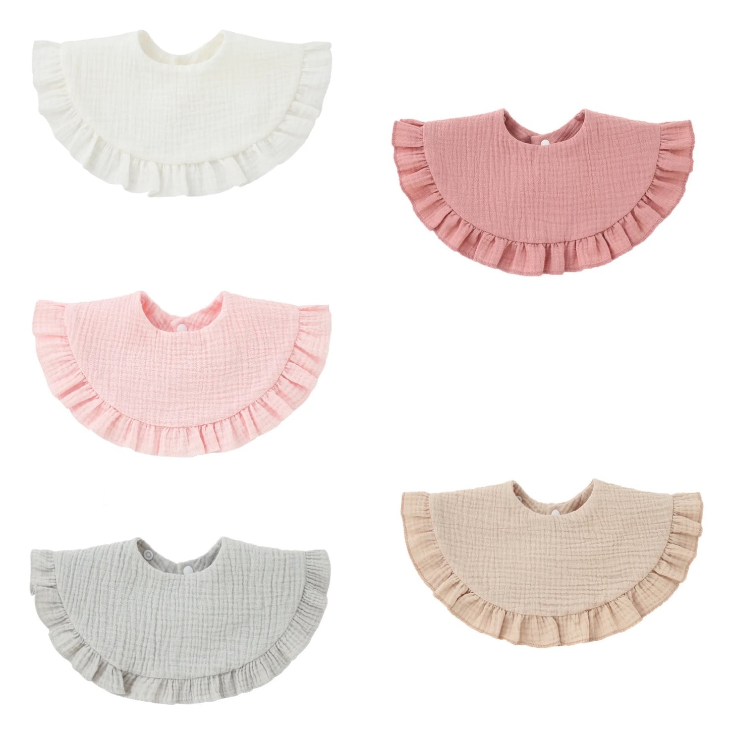 bavaglino con volant personalizzato