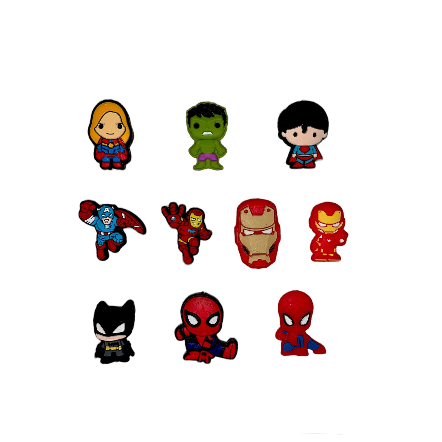 figura silicone supereroi