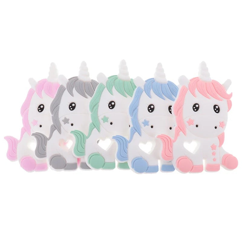 massaggia gengive silicone unicorno