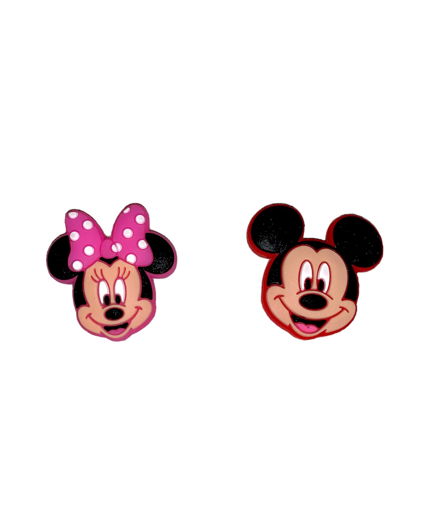 figura silicone mickey e minnie