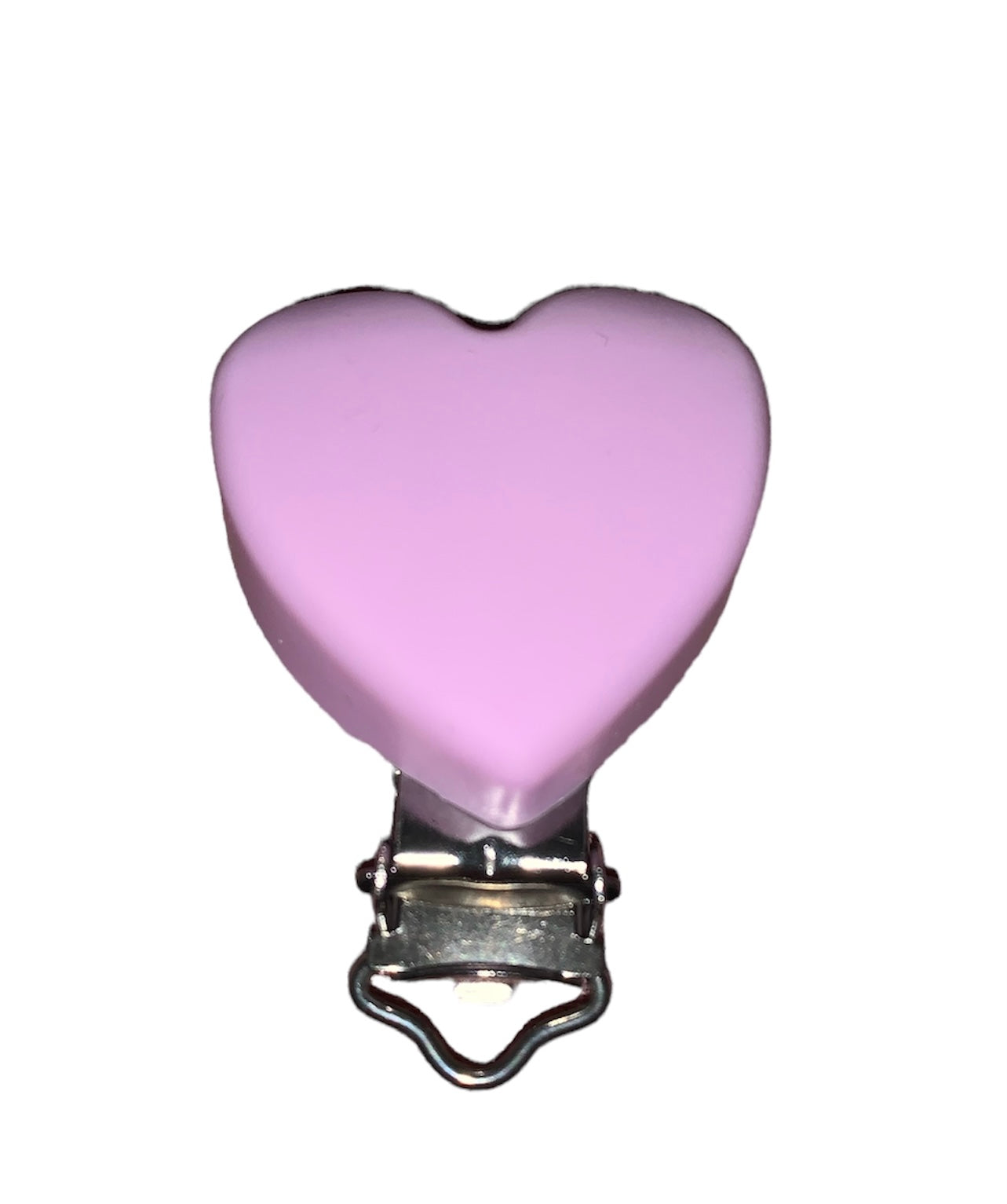 clip silicone a cuore