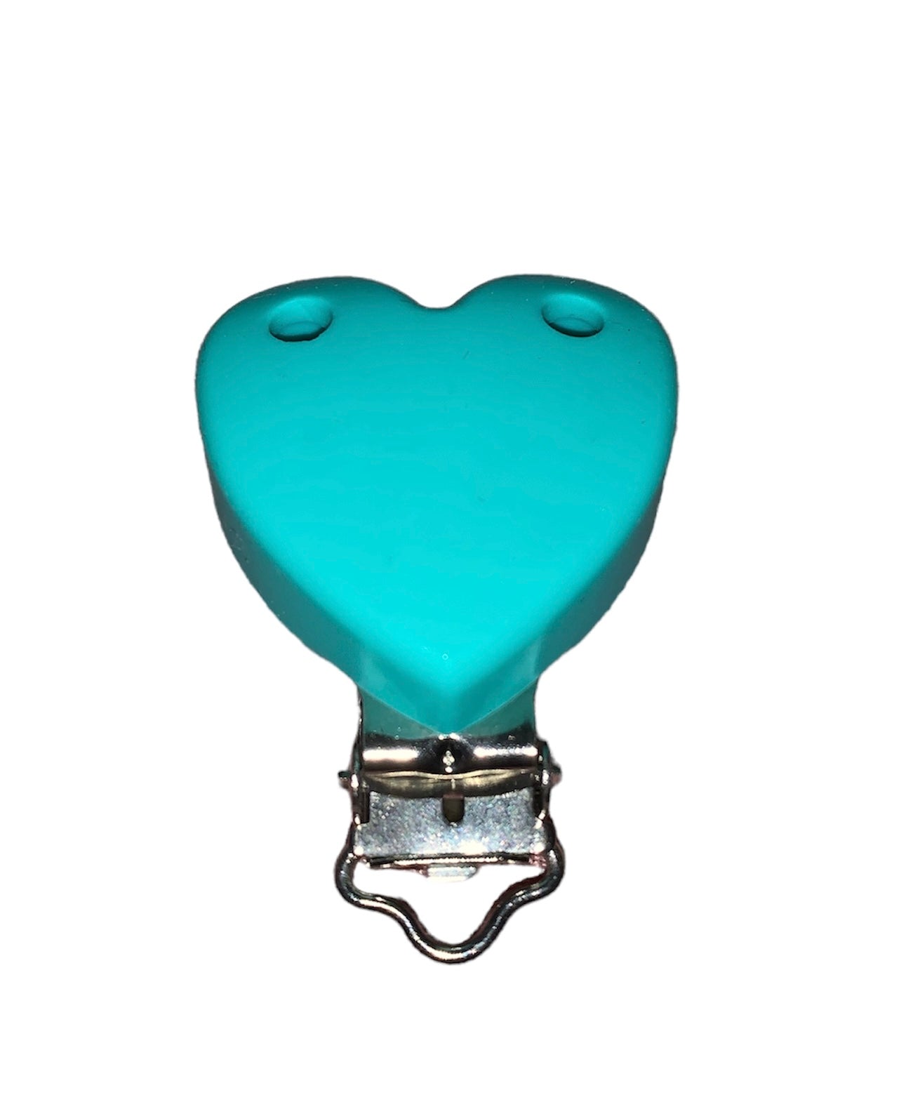 clip silicone a cuore