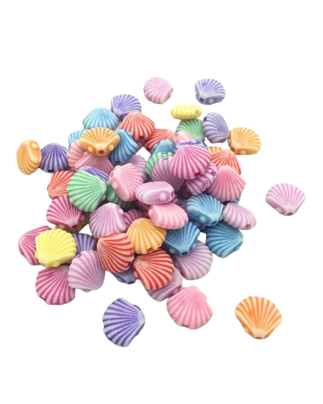 10 perline conchiglia