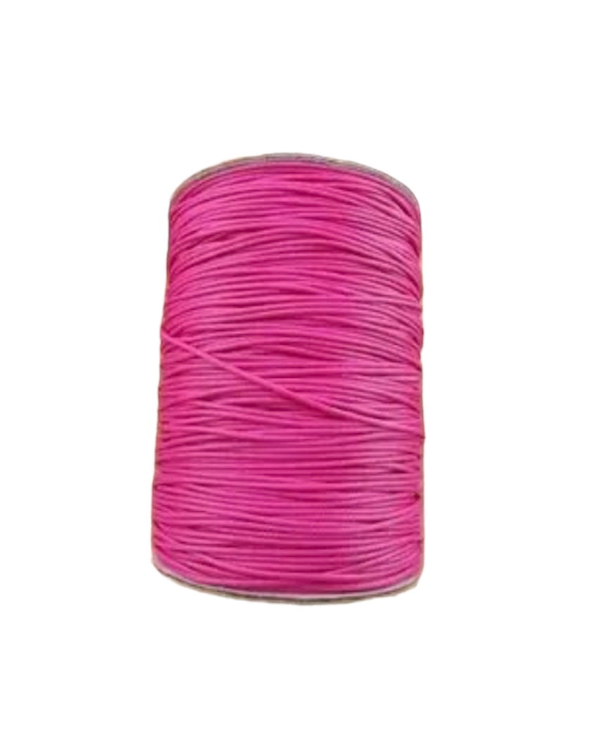 filo poliestere cerato vari colori 1mm (catenelle portaciuccio)