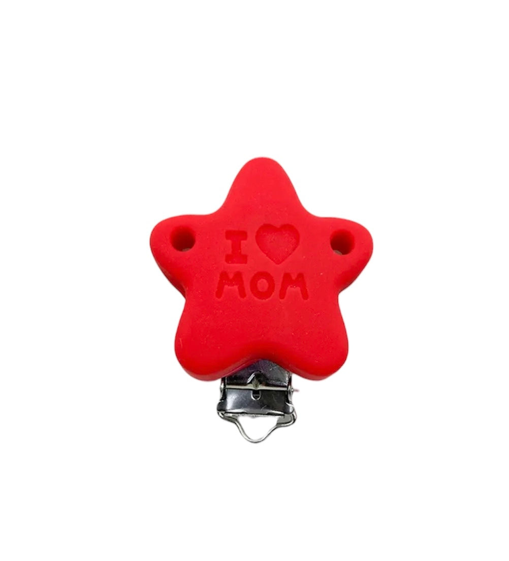 clip silicone stella I love mom