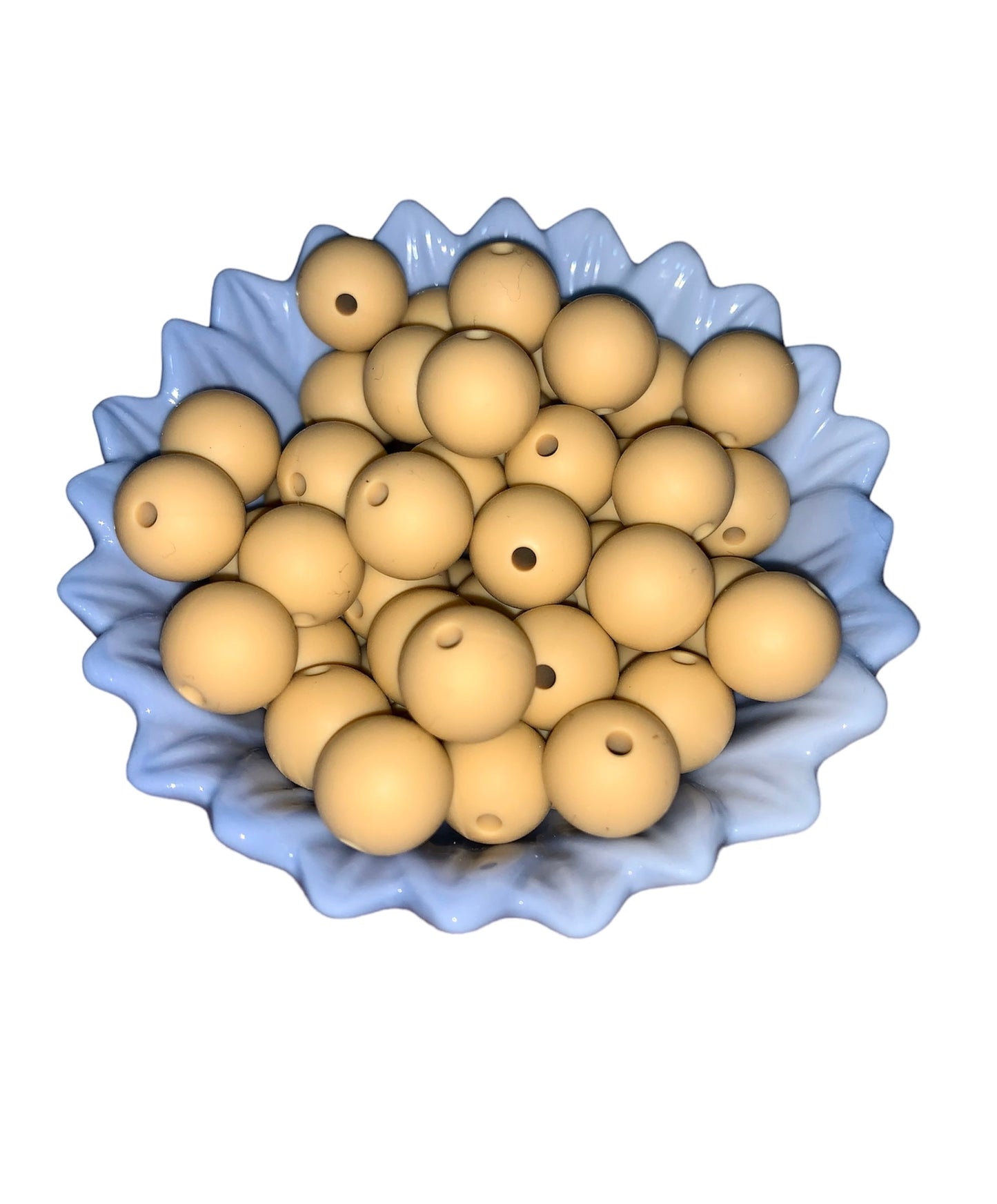 perline silicone beige naturale