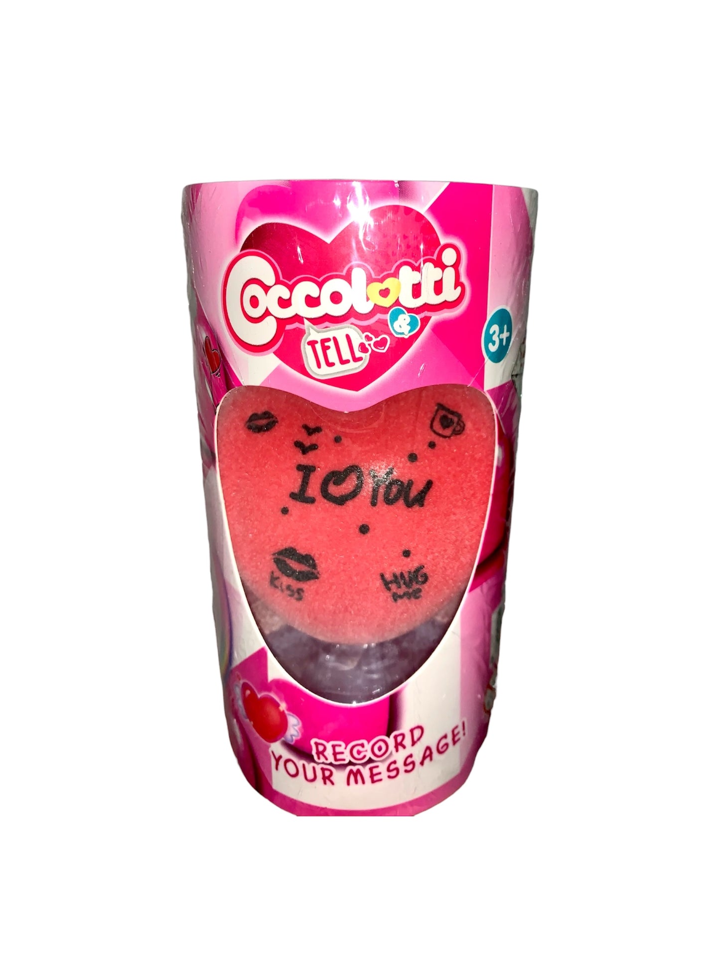 Coccolotti love tell cuore rosso