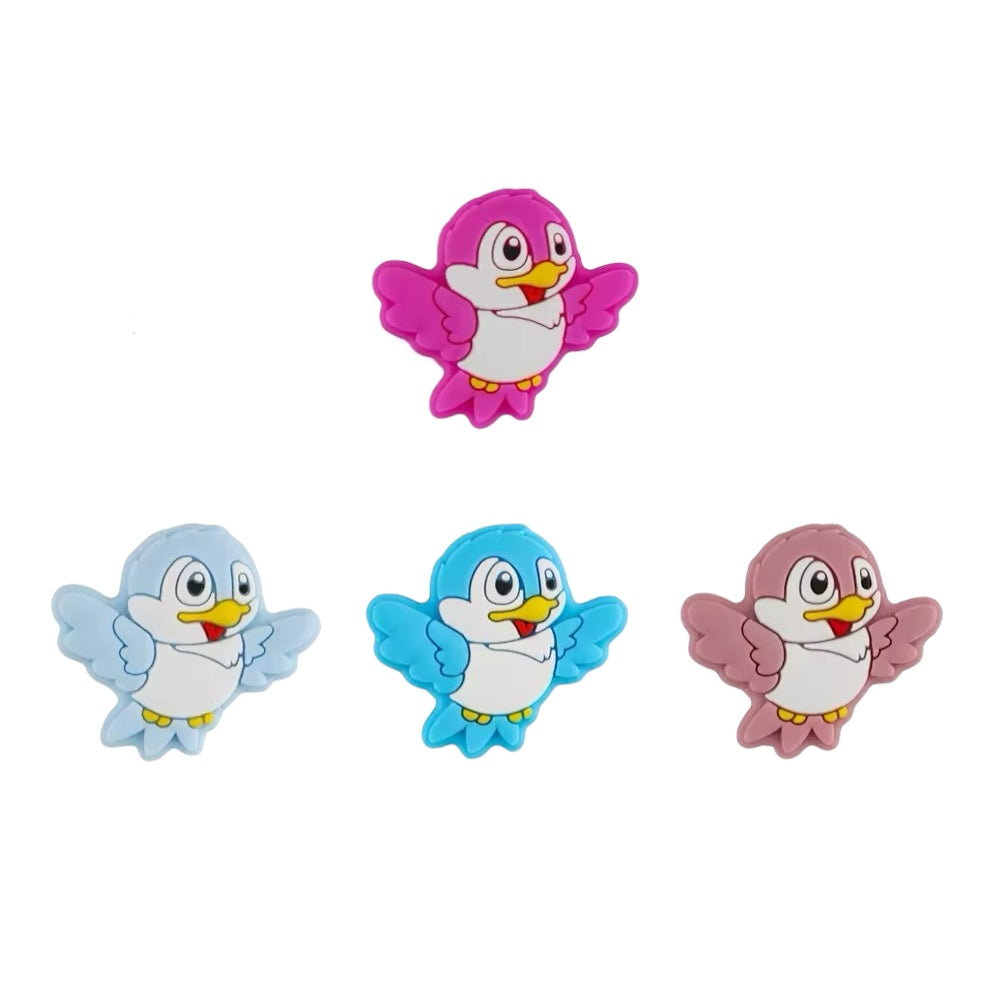 figure silicone uccelli