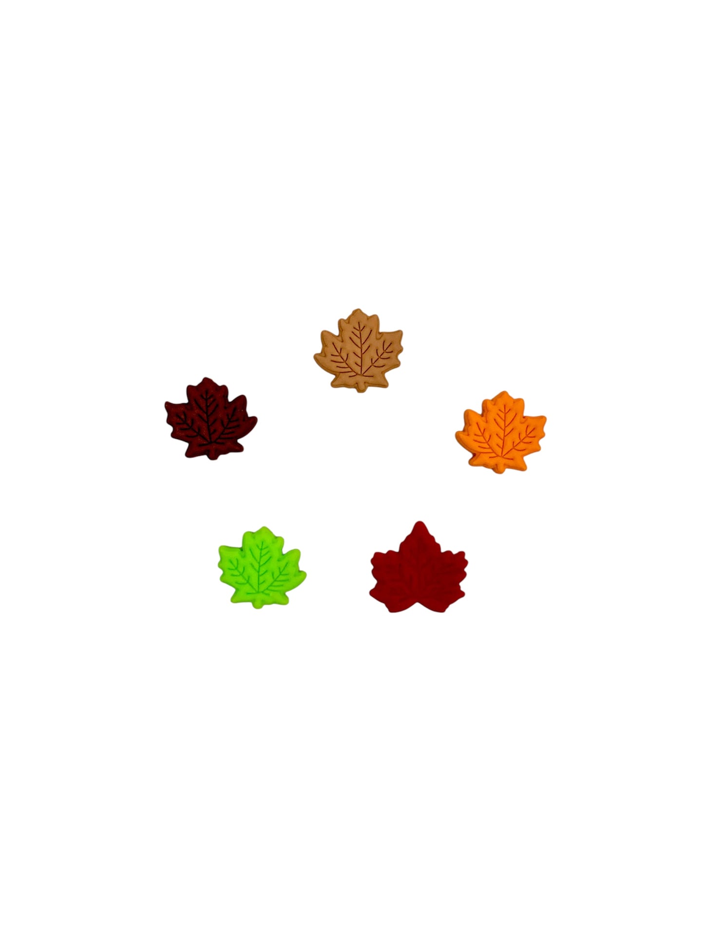 Figura silicone foglie autunnali