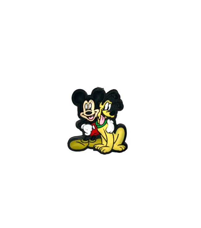 figura silicone topolino e Pluto