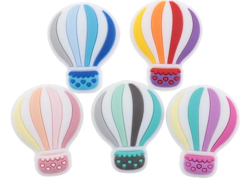 figura silicone mongolfiera