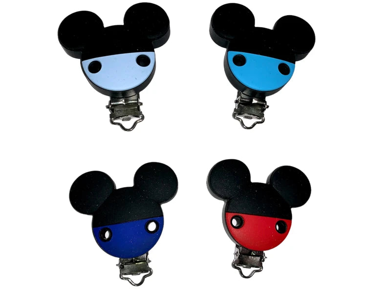 clip silicone topolino sagoma black
