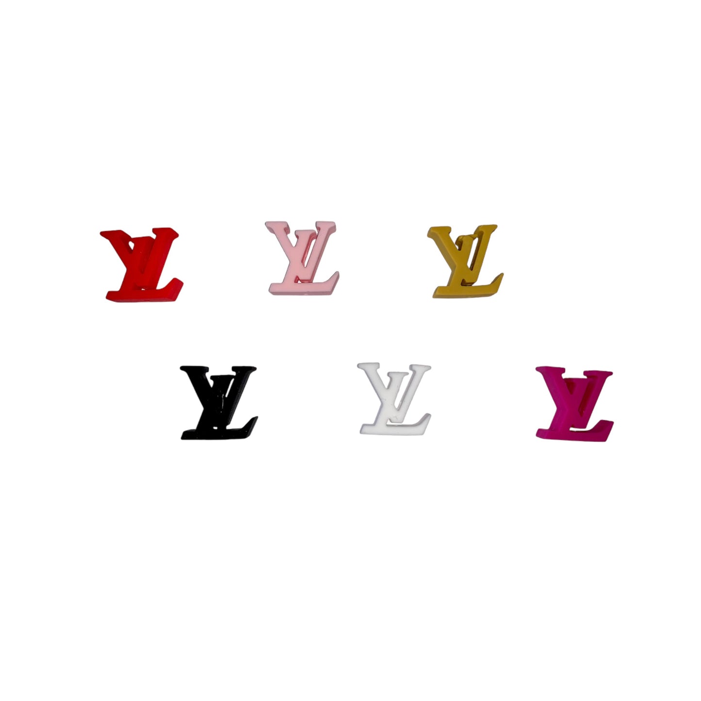 figura silicone logo LV