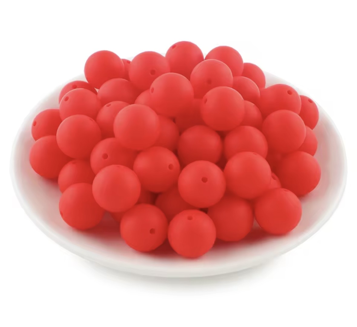 Perline in silicone 9mm