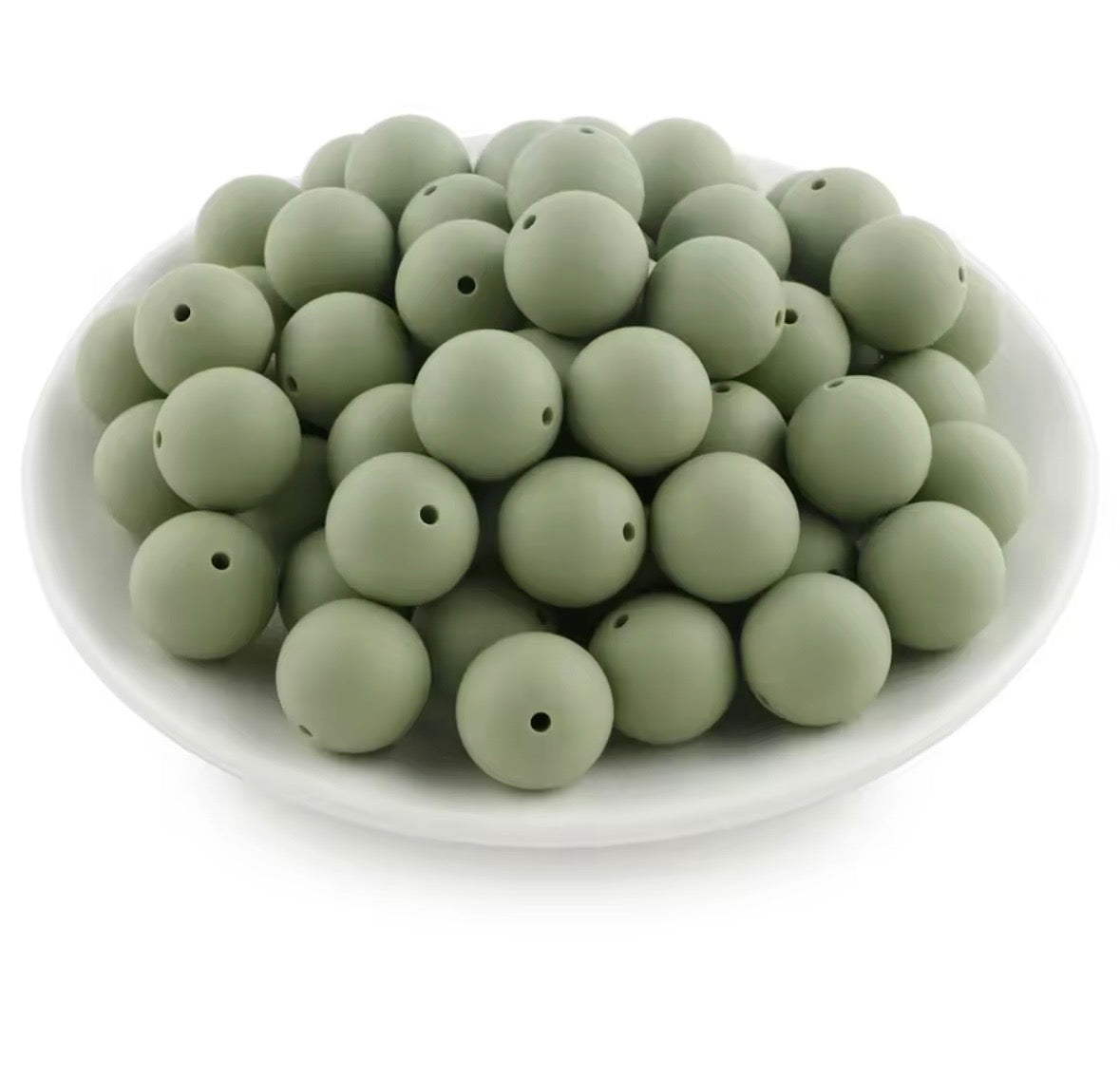 Perline in silicone 9mm