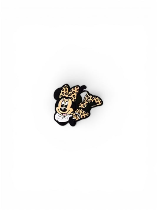 Figura silicone Minnie leopardato