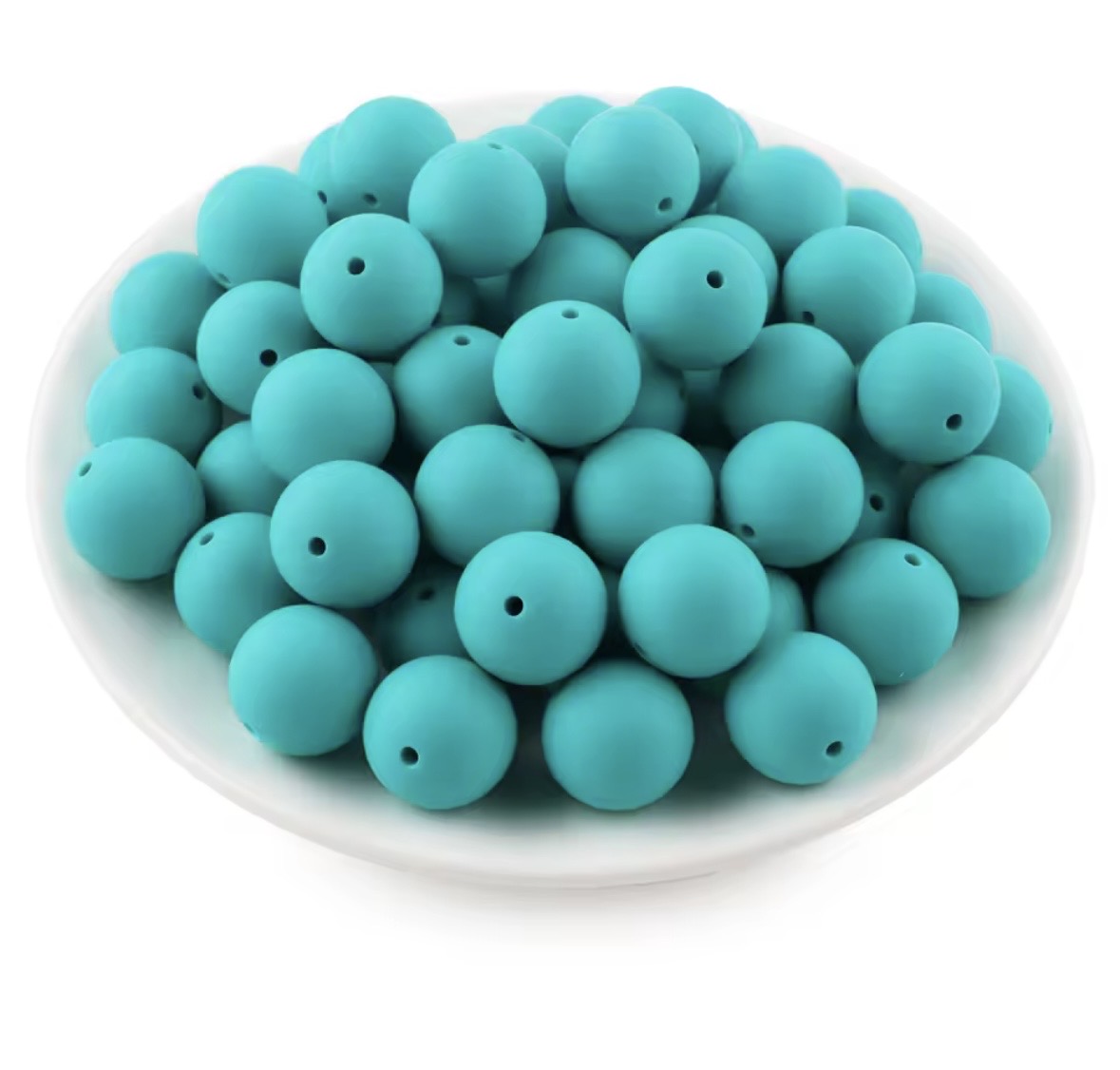 Perline in silicone 9mm