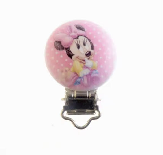 Clip legno minnie