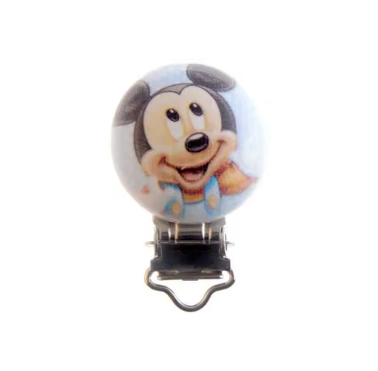 Clip legno topolino