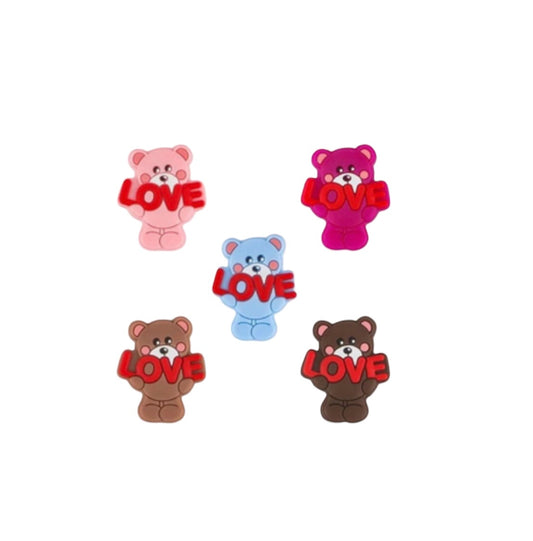 figura silicone orso love