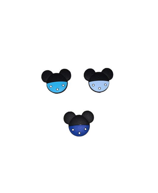 figura silicone mickey pois