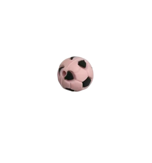 Figura silicone pallone rosa nero