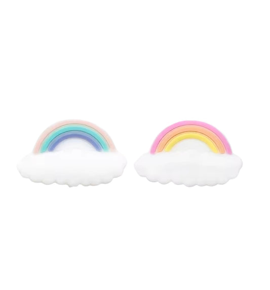 Figure silicone arcobaleno pastello