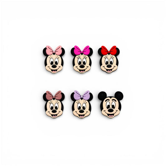 Figure silicone topolino/ Minnie viso